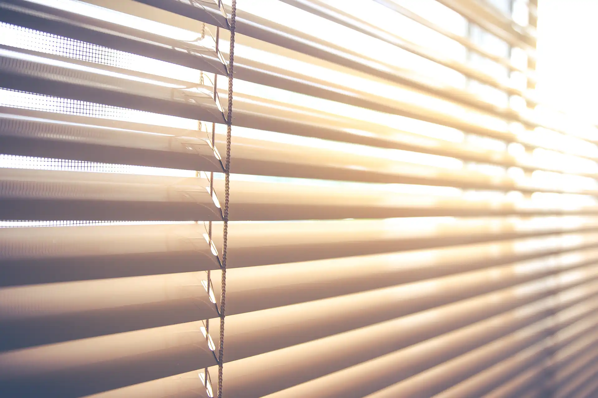 Nahaufnahme Jalousie